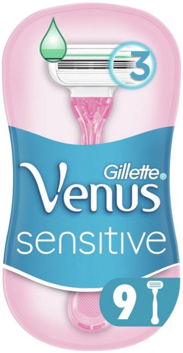 Gillette Venus Scheersysteem Sensitive - 9 stuks