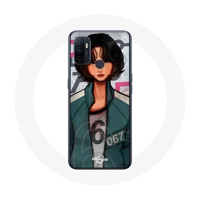 Oppo A53 hoesje Squid Game Kang Sae Byeok-serie