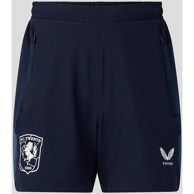 Fc Twente Training 26/27 Spelers Short Met Zakken - Junior - Marineblauw