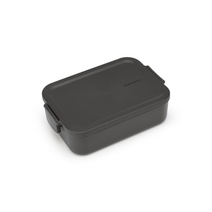 Brabantia Make & Take Lunchbox/Broodtrommel - Medium - Kunststof - Dark Grey