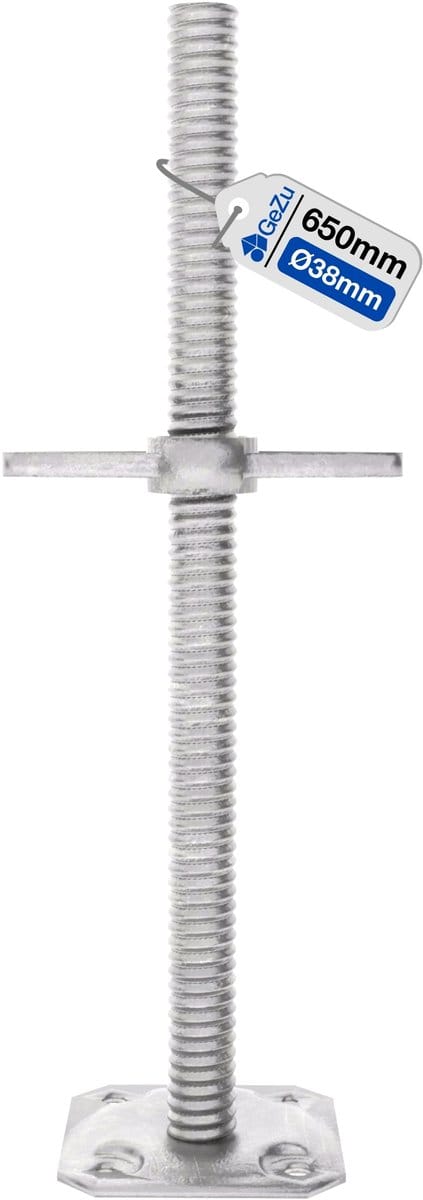 Scaffolding Spindle 650x38 mm Hot Dip Galvanized