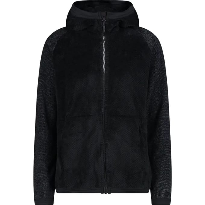 Dames fleece met capuchon CMP