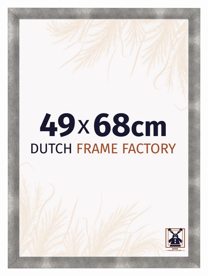 Fotolijst 49x68 cm - MDF - Metaal Vintage - Praag