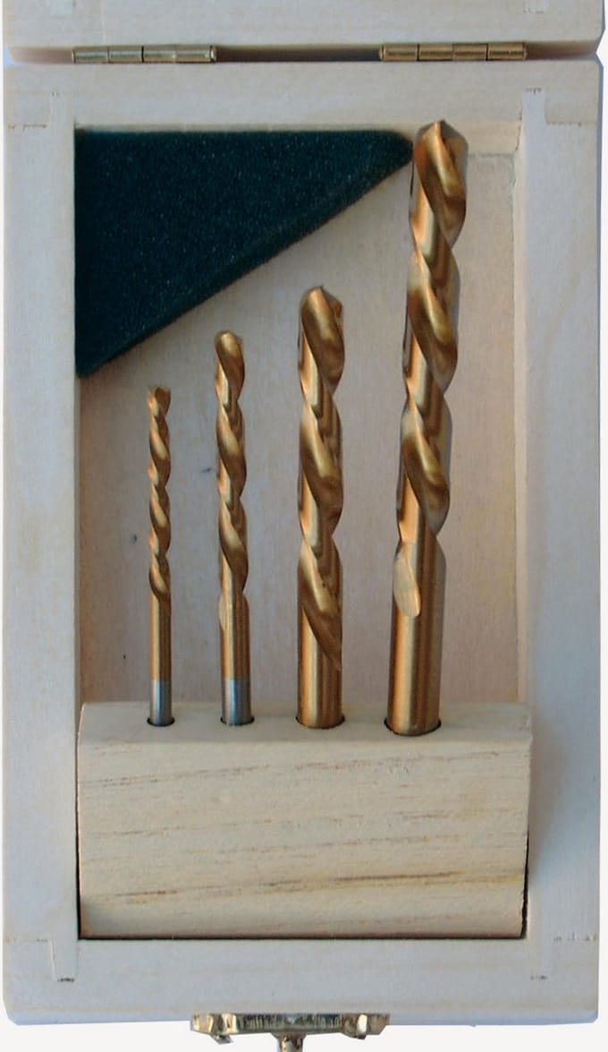 BGS - Boren set - links snijdend - 3-4-6-7mm - BGS2726