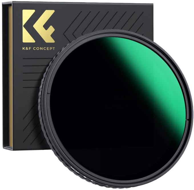 K&F Nano-X Variabler Filter ND8-ND128 67mm