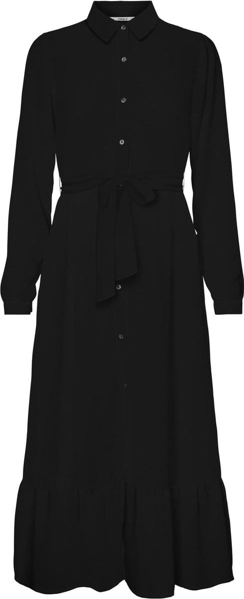 ONLY - ONLALMA LIFE VIS EMILY SHIRT DRESS SOLID - Meisjes - Maxi jurken