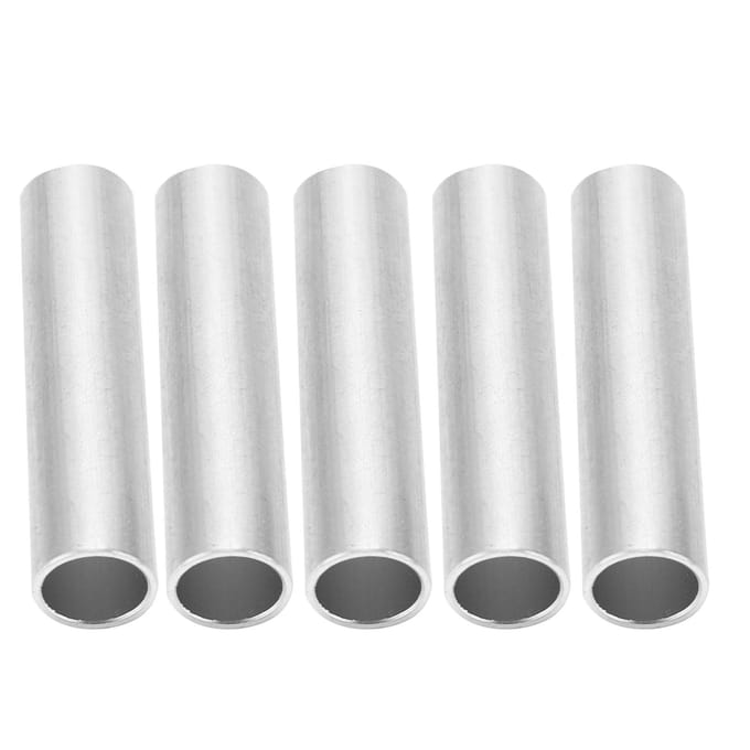 10 stuks aluminium buis ondersteuningsas huls industriële robotonderdelen vervanging 6100?1012?0050 white