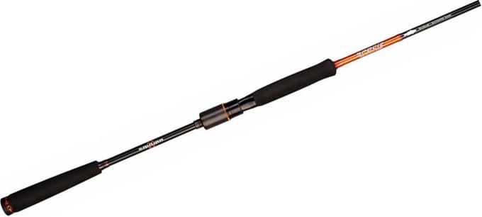Sakura Speciz Seabass Game Spinhengel Rood,Zwart 2.13 m / 5-25 g