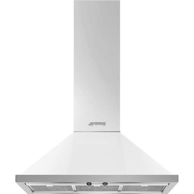 SMEG Wandkap Afzuigkap, Wandkap, Portofino, Wit, 90 cm, A+
