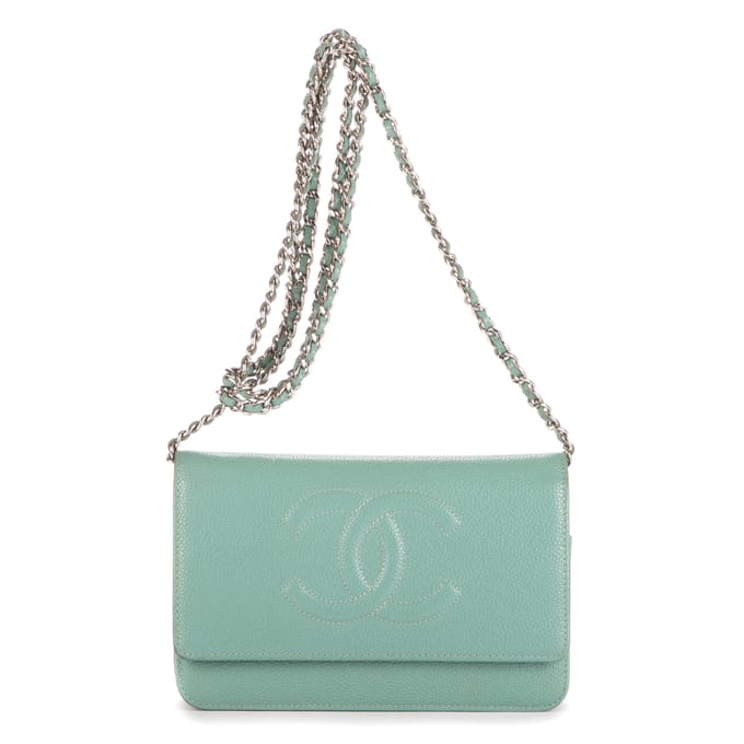 Classic Timeless Wallet on Chain  Schoudertas