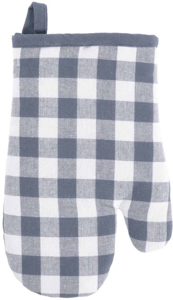 Tiseco Gingham Ovenwant - 28 x 18cm - Blauw