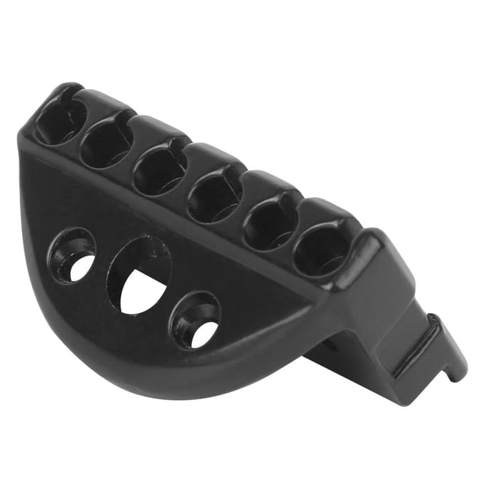 Locking Stemmoer 6?String Headless Elektrische Gitaar Zinklegering DIY Onderdelen met Schroeven black