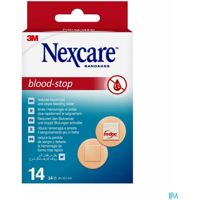 Nexcare 3m Bloodstop Spots 14 N1714ns