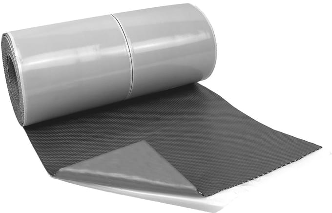 Easy FA Zelfklevende Loodvervanger Zwart - 30cm x 5m