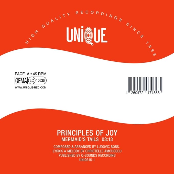 Principles Of Joy - Mermaid's Tails / Kick Off The Road (7" Single)