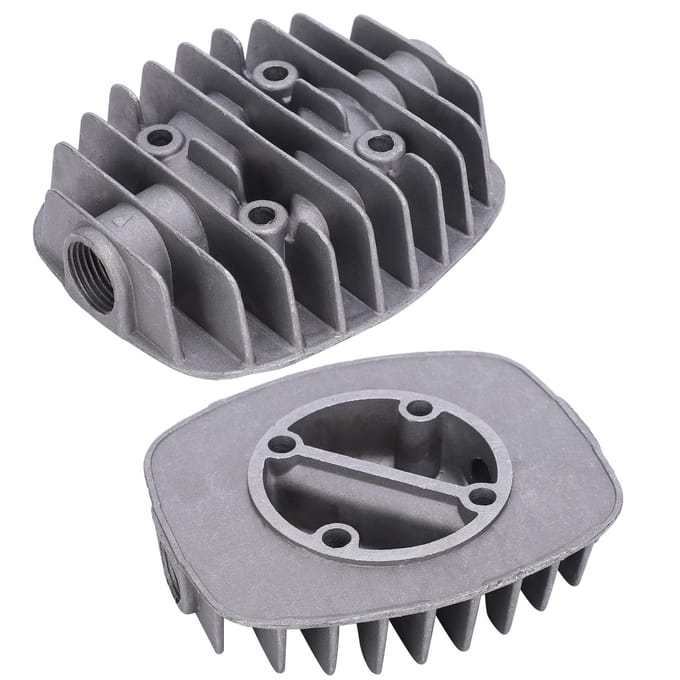 2 Stuks Luchtcompressor Cilinderkop 2.5P3P5P6P Dubbelcilinder Deksel Accessoires