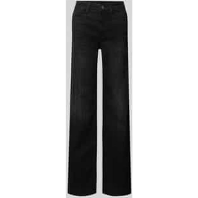 Wide leg jeans met 5-pocketmodel
