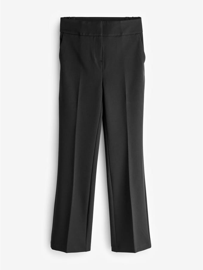 Next - Dames - Bootcut maatsnitbroek - Zwart