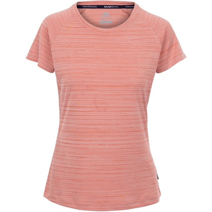 Trespass Dames/Dames Vickland TP75 Actief T-Shirt (Schelp Roze)