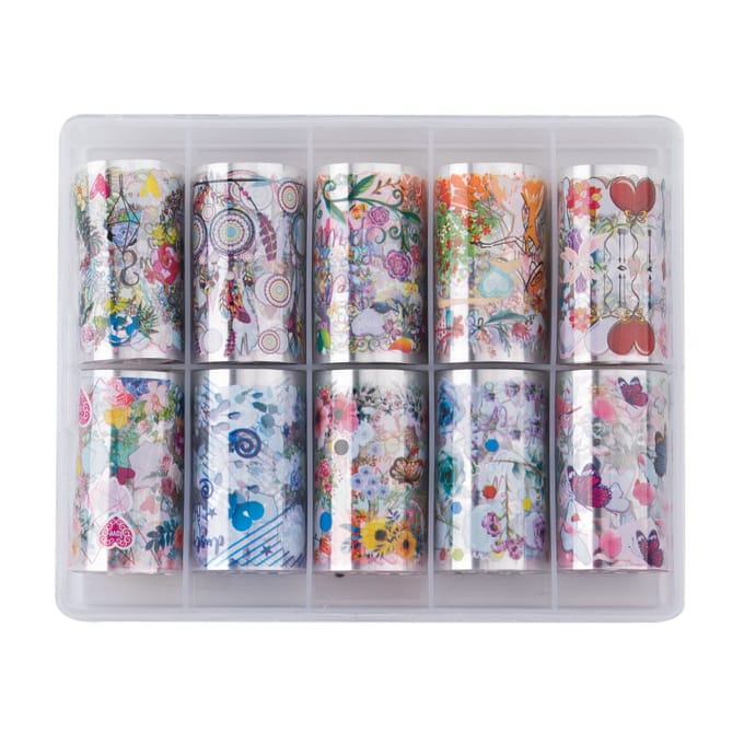 Allepaznokcie - Folie Transfer - 10 Stuks - 100 cm - Glanzend