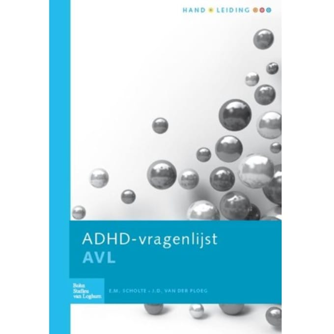 Avl Adhd-Vragenlijst Handleiding - E.M. Scholte