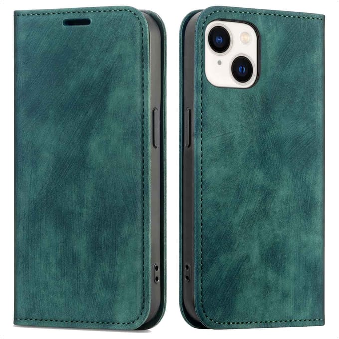 imoshion Hoesje - Geschikt voor Apple iPhone 15 - Slim Bookcase - Groen