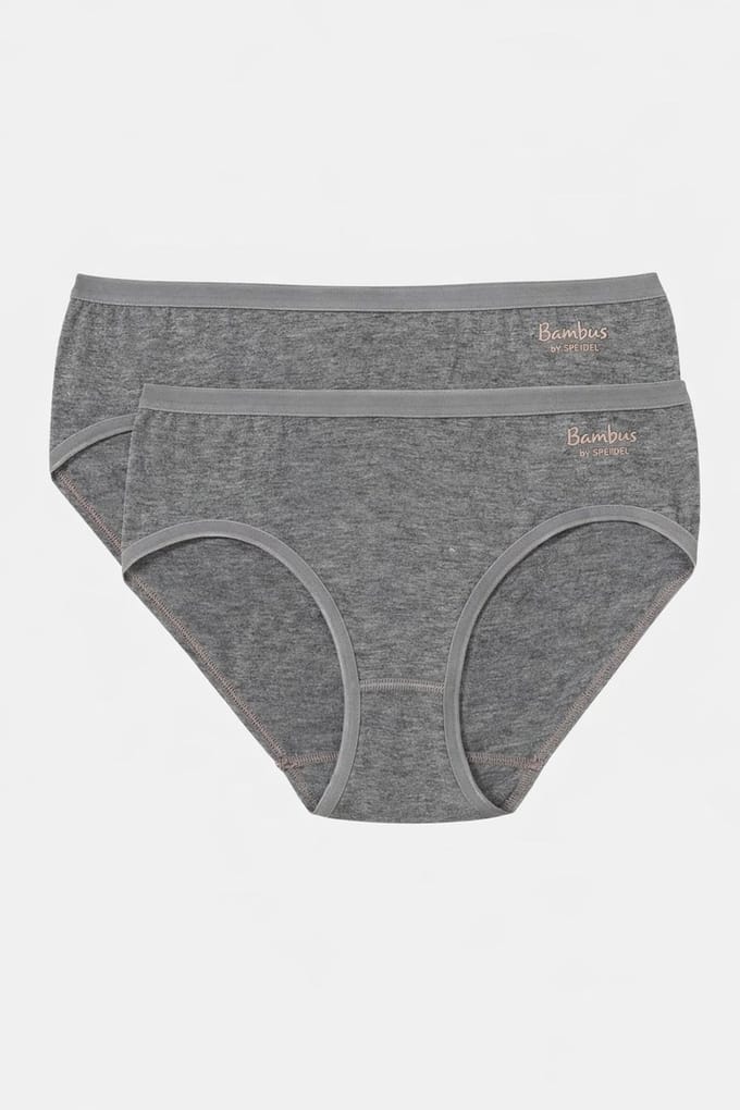 Speidel Bamboe Bamboo Bambus Swenja Dames Minislip 2 pack - Grijs
