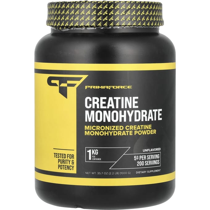 Primaforce, Monohydrate de Créatine, Non Aromatisé, 2,2 lb (1 000 g)