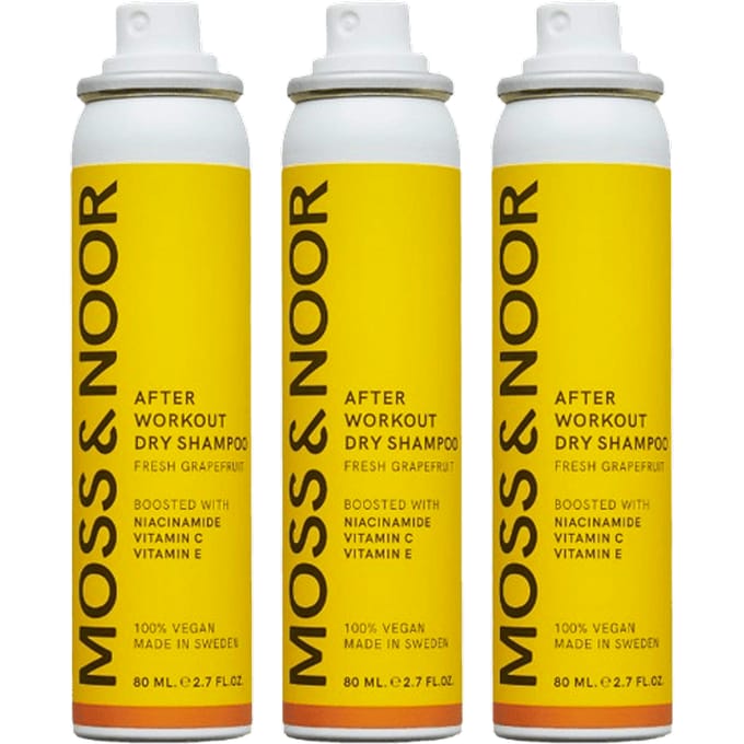 Moss & Noor Moss &amp; Noor After Workout Dry Shampoo Pocket Size 3 x 80 ml