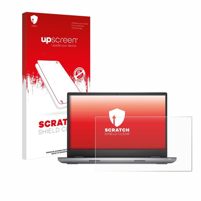 upscreen - Screenprotector voor Dell Precision 7780 - Folie Beschermfolie transparant
