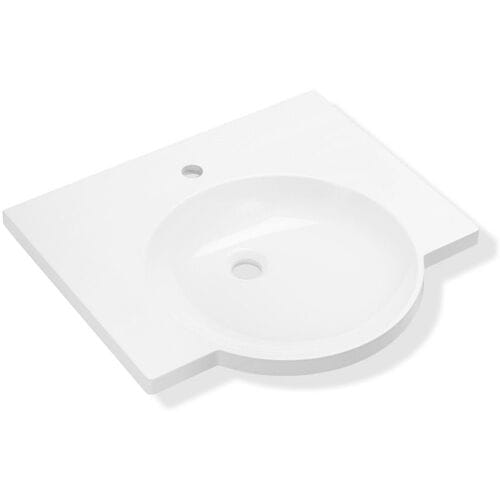 HEWI Universal washbasin 60 x 55 cm with 1 tap hole 950.11.121