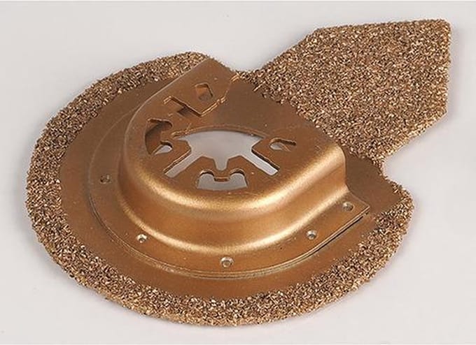 wolfcraft - Schuurslijper "PRO" hard metaal-bestrooid, universele centreerhals - 3954000