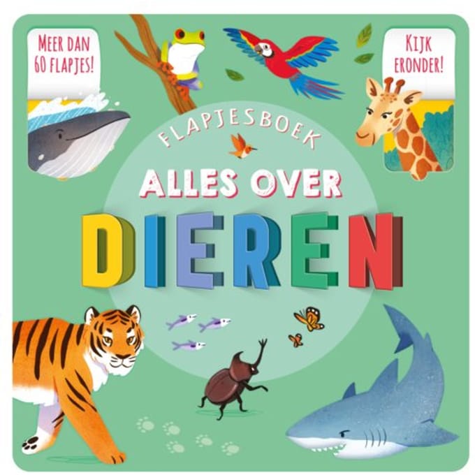 Flapjesboek Alles Over Dieren - Helen Catt