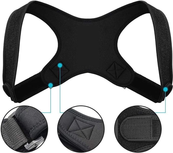 New Age Devi - Premium Postuur-corrector RugBrace - Houding-correctie Verstelbare