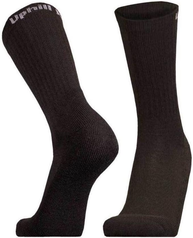 Uphillsport Wandelsok Klicks Merinowol/polyiamide Zwart Mt 39-42