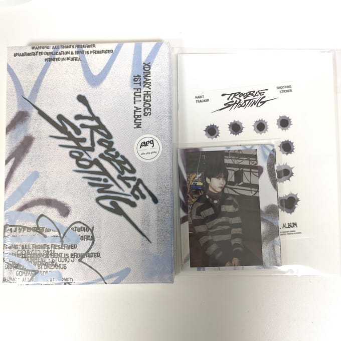 Album XDINARY HEROES - [TROUBLESHOOTING] 1er, cadeau de précommande inclus A+preorder gift