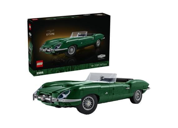 LEGO Icons Jaguar E-Type - Klassieke Sportwagen Auto - 11381