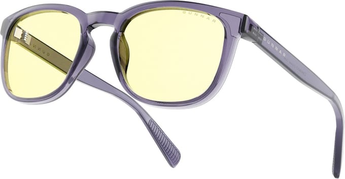 GUNNAR - Oakland - Computerbril - Blauw Licht Bril - Crystal Dusk - Amber - GUNNAR focus