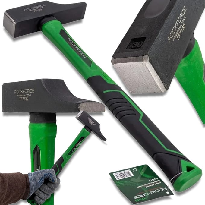 Rockforce - Smeden Hamer - 520g - Ergonomisch - Metaalbewerking