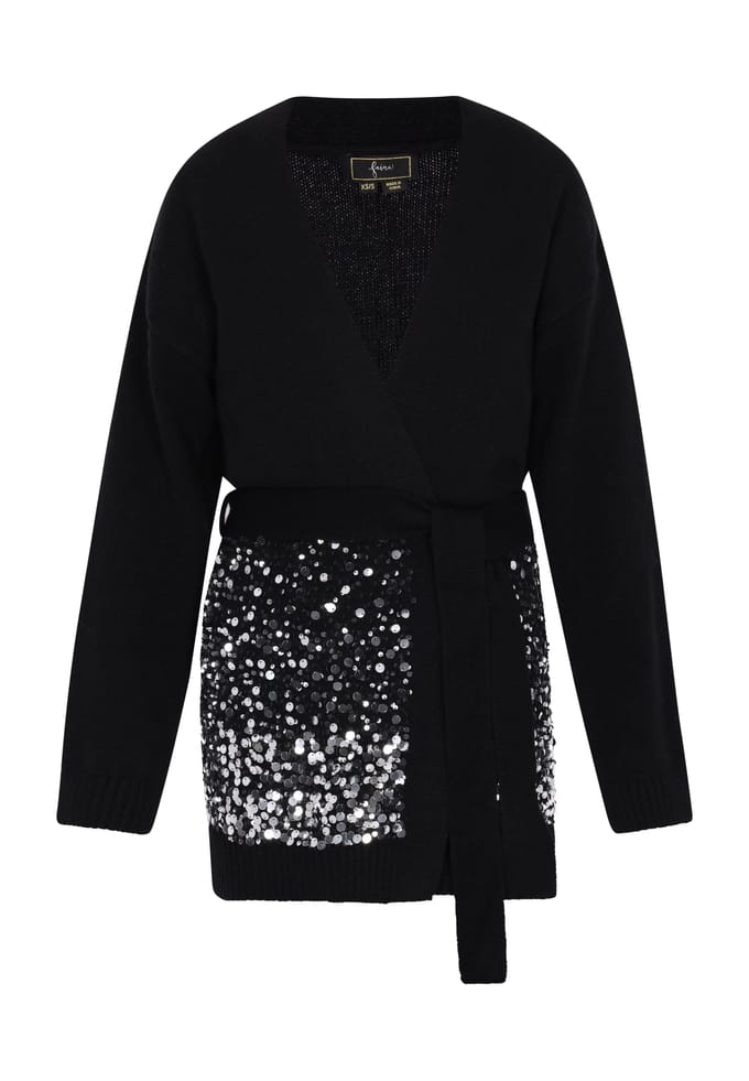 Faina Vest Dames zwart