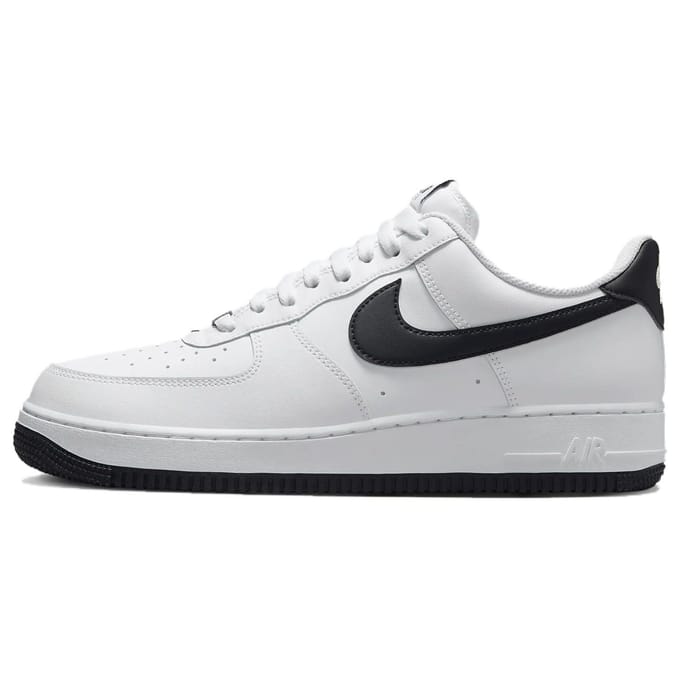 Nike Air Force 1 07 Wit Zwarte Buitenzool Heren Sneakers FQ4296-101 47.5 white