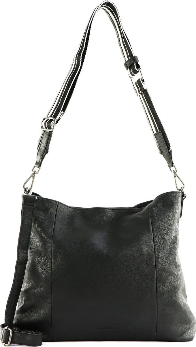 FREDsBRUDER Leren Handian Shopper Black Zwart