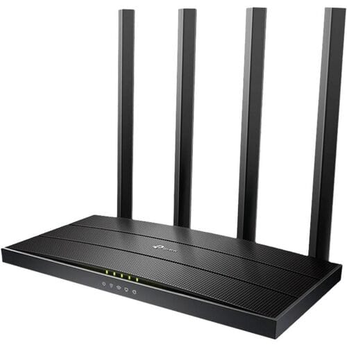 TP-Link Archer C6 - Draadloze Router - 1200 Mbps - WiFi 5 - Zwart