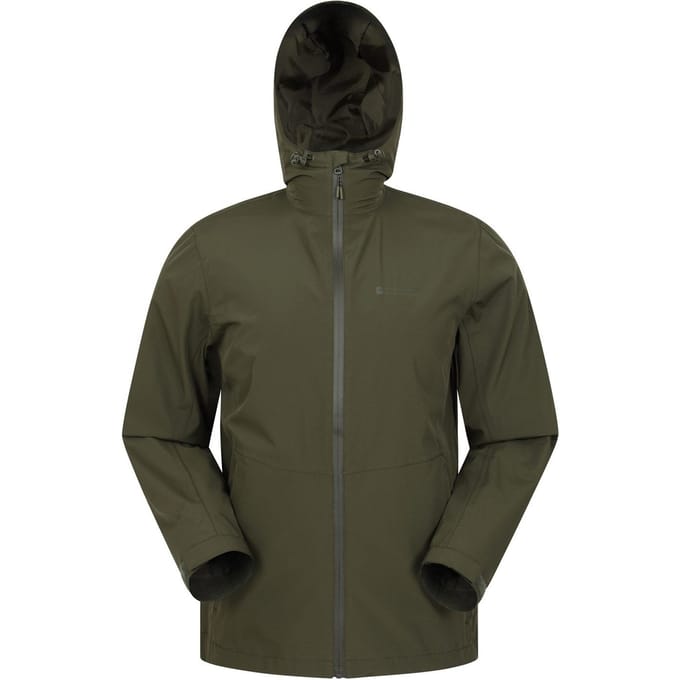 Mountain Warehouse Waterdichte Heren Covert Jacket (Khaki)