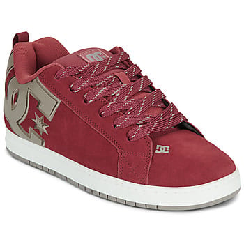 DC Shoes Court Graffik Sneakers Heren - Rood - Maat 41 - Suède
