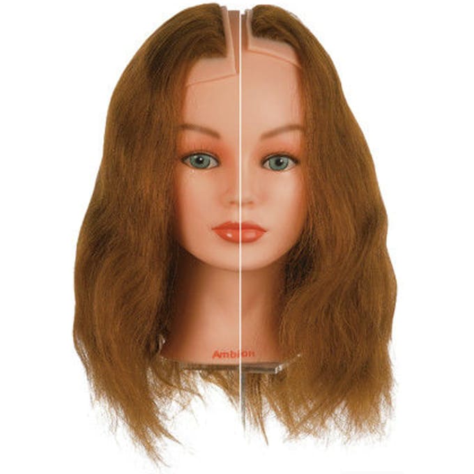 Sibel Haarstrip Rechts & Links middenbruin