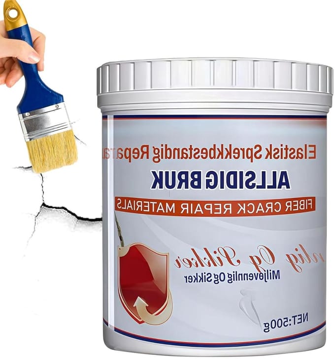 Wandreparatiepasta - Muurplamuur Vulpasta - Muren Herstellen - Scheurbestendig Elastisch - 500 g - Meerkleurig