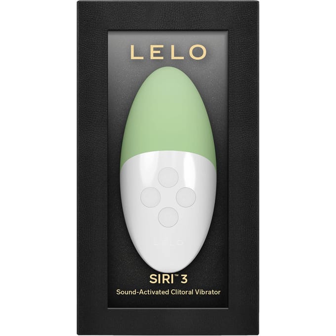 LELO SIRI 3 – Mini Vibrator – Geluidsgeactiveerd – 8 Genotsinstellingen – Pistachio Cream