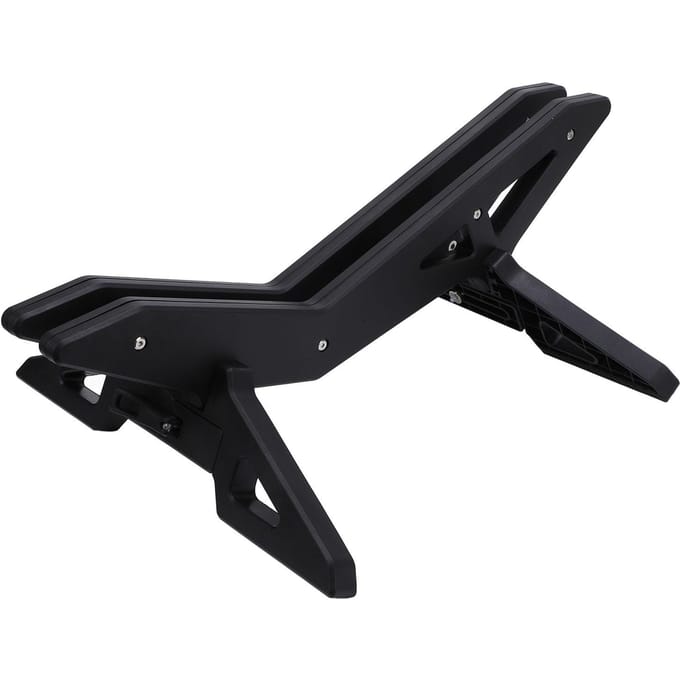 Fiets Vloerstandaard Verstelbaar ABS Antislip Krasbestendig Snelontgrendeling Universele Fiets Parkeerrek black