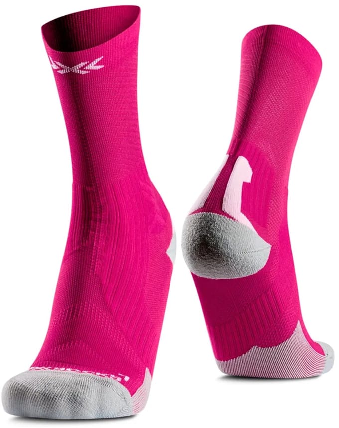 X-socks Bike Perform Crewsokken Roze EU 35-38